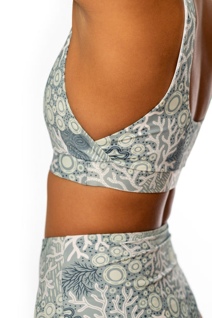 The Coco Surf Top - Sea Garden