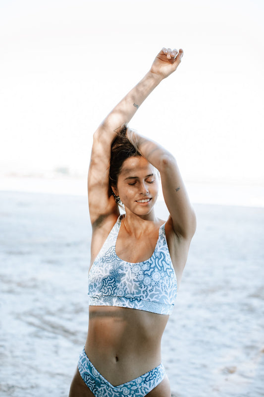 The Coco Surf Top - Sea Garden